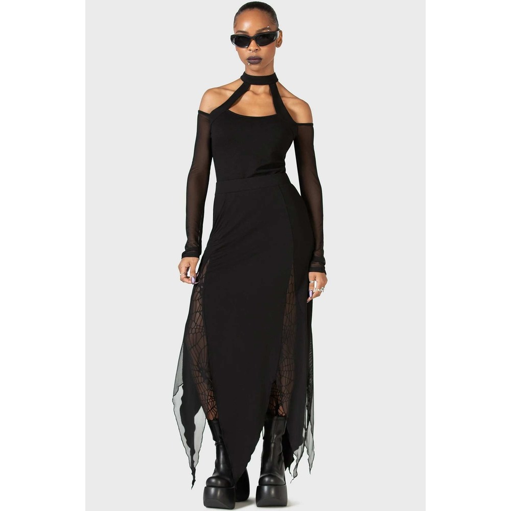 Killstar the grimmer the better‎ midi skirt